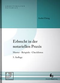 Produktbild: Erbrecht in der notariellen Praxis