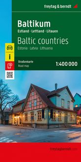 Produktbild: Freytag & berndt Stra&szlig;enkarte Baltikum 1:400.000