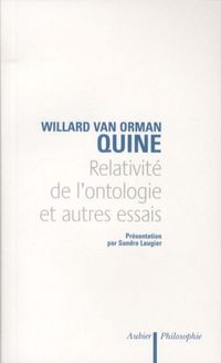 Produktbild: Relativit&eacute; de l'ontologie et autres essais
