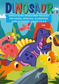 Produktbild: Dinosaurier-Malbuch f&uuml;r Kinder: