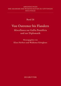 Produktbild: Von Outremer bis Flandern