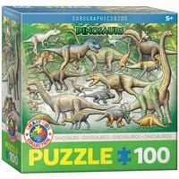 Bild vom Artikel Eurographics 6100-0098 - Dinosaurier , Puzzle, 100 Teile vom Autor 