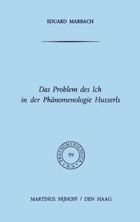 Produktbild: Das Problem des Ich in der Ph&auml;nomenologie Husserls