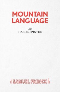 Produktbild: Mountain Language - A Play