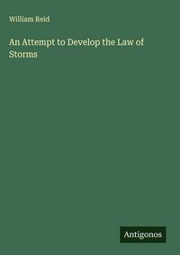 Produktbild: An Attempt to Develop the Law of Storms