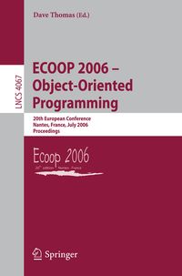 Produktbild: ECOOP 2006 - Object-Oriented Programming