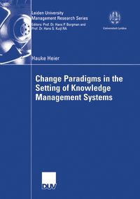 Produktbild: Change Paradigms in the Setting of Knowledge Management Systems