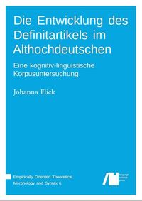 Produktbild: Die Entwicklung des Definitartikels im Althochdeutschen