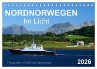 Produktbild: Nordnorwegen im Licht (Tischkalender 2026 DIN A5 quer), CALVENDO Monatskalender