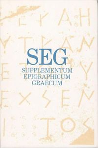 Produktbild: Supplementum Epigraphicum Graecum, Volume LII (2002)