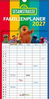 Produktbild: Sesamstra&szlig;e Familienkalender 2027