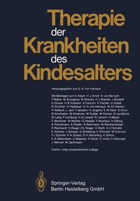 Produktbild: Therapie der Krankheiten des Kindesalters
