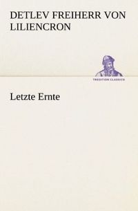 Produktbild: Letzte Ernte