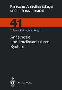 Produktbild: An&auml;sthesie und kardiovaskul&auml;res System