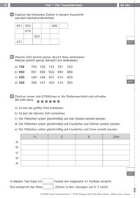Mathe-Tests 3. Klasse