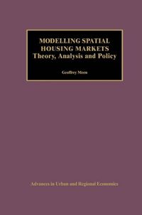 Produktbild: Modelling Spatial Housing Markets