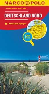 Bild vom Artikel MARCO POLO Länderkarte Deutschland Nord 1:500.000 vom Autor 