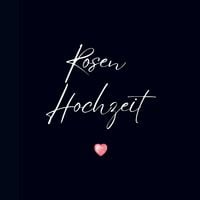 Produktbild: G&auml;stebuch "Rosen Hochzeit"- Premium G&auml;stebuch Blanko