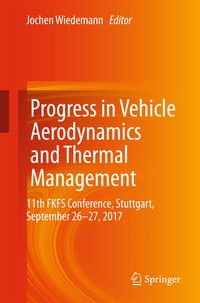 Produktbild: Progress in Vehicle Aerodynamics and Thermal Management