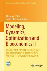Produktbild: Modeling, Dynamics, Optimization and Bioeconomics II