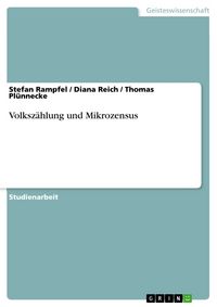 Produktbild: Volksz&auml;hlung und Mikrozensus