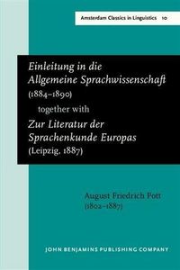 Produktbild: Einleitung in die Allgemeine Sprachwissenschaft (1884-1890) together with Zur Literatur der Sprachenkunde Europas (Leipzig, 1887)