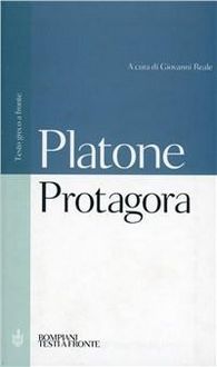 Produktbild: Protagora. Testo greco a fronte