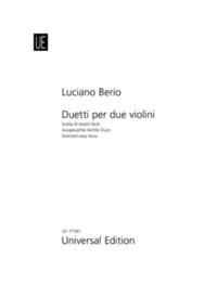 Produktbild: Berio, L: Duetti per due violini