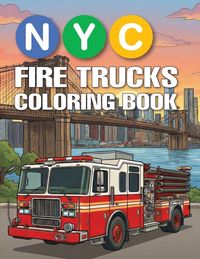 Produktbild: NYC Fire Trucks Coloring Book