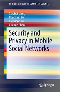 Produktbild: Security and Privacy in Mobile Social Networks