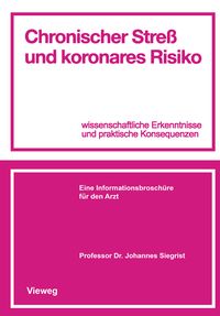 Produktbild: Chronischer Stre&szlig; und koronares Risiko