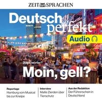 Produktbild: Deutsch perfekt Audio - Moin, gell?
