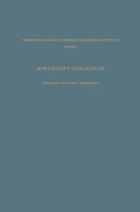 Produktbild: Wirtschaft und Schule
