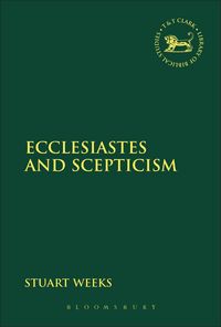 Produktbild: Ecclesiastes and Scepticism