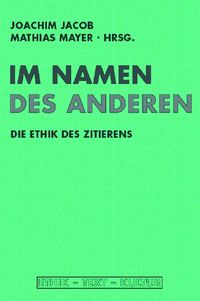 Produktbild: Im Namen des anderen