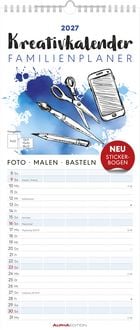 Produktbild: Kreativkalender Familienplaner 2027