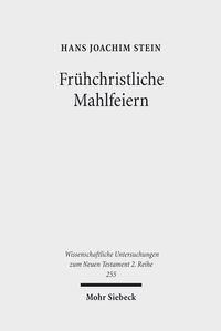Produktbild: Fr&uuml;hchristliche Mahlfeiern