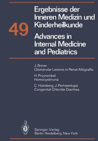 Produktbild: Ergebnisse der Inneren Medizin und Kinderheilkunde / Advances in Internal Medicine and Pediatrics