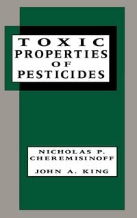 Produktbild: Toxic Properties of Pesticides
