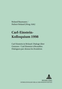 Produktbild: Carl-Einstein-Kolloquium 1998