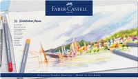 Faber-Castell Aquarellstifte Goldfaber Aqua, 36er Set Metalletui 