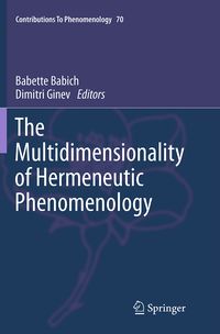 Produktbild: The Multidimensionality of Hermeneutic Phenomenology