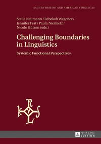 Produktbild: Challenging Boundaries in Linguistics