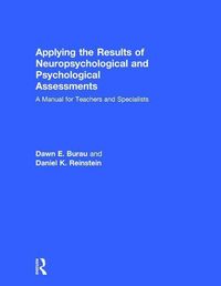 Produktbild: Burau, D: Applying the Results of Neuropsychological and Psy