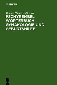Produktbild: Pschyrembel W&ouml;rterbuch Gyn&auml;kologie und Geburtshilfe