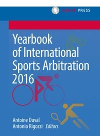 Produktbild: Yearbook of International Sports Arbitration 2016