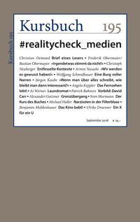 Produktbild: Kursbuch 195