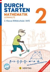 Produktbild: Durchstarten 2. Klasse - Mathematik Mittelschule/AHS - Lernhilfe