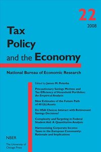 Produktbild: Tax Policy & The Economy V22 V