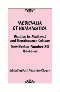 Produktbild: Medievalia et Humanistica, No. 36